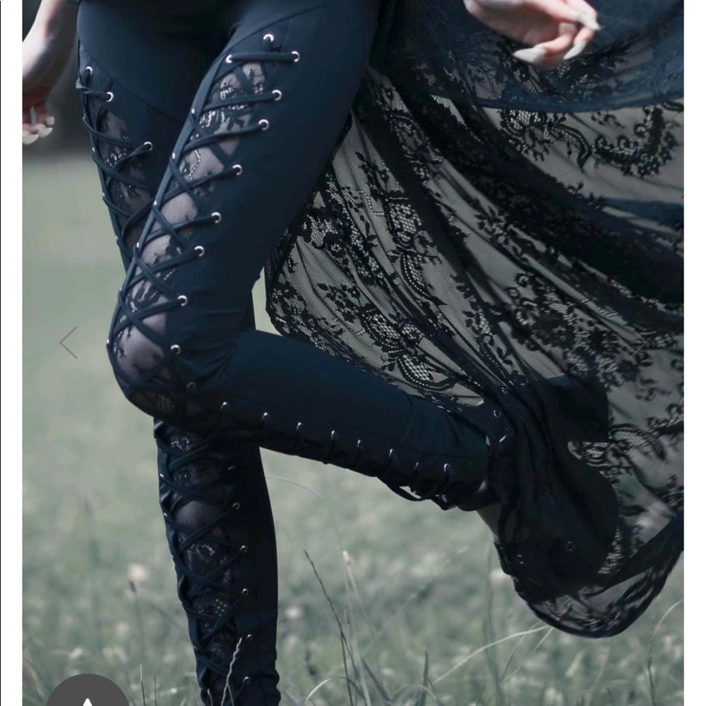 KILLSTAR Crystal Crypt leggings
